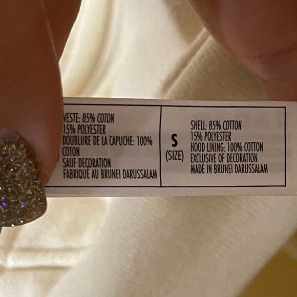 Disneyworld Epcot World Showcase Morocco Full Zip Hoodie Sweatshirt | Size Small - Picture 4 of 4